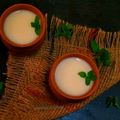 Sheela Biswas 's cooksnap of when they made টক দই ও কলা দিয়ে লস্যি (Tok doi o kola diye lassi recipe in Bengali).