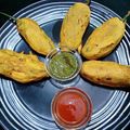 Mukta Jain का कुकस्नैप जब उन्होंने मिर्ची वड़ा (mirchi vada recipe in Hindi) बनाया था।