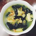Cooksnap của Hải An Hoàng khi họ làm theo món Canh tàu hủ non rong biển