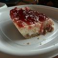 El cooksnap de Pilar Rodríguez cuando hizo Tarta de queso fácil en microondas.