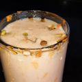 Charmi Shah's cooksnap of when they made ઓરેન્જ લસ્સી (Orange lassi recipe in gujrati).