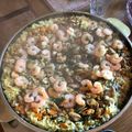 El cooksnap de Tatiana Seguel cuando hizo Arroz marinero.