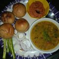 Asha Sharma का कुकस्नैप जब उन्होंने दाल बाटी और चूरमा (Dal bati aur churma recipe in hindi) बनाया था।