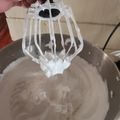 El cooksnap de Constanza cuando hizo Merengue italiano.