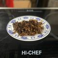 Cooksnap Iffah Syed Ariffin semasa beliau membuat Pedal Ayam Masak Paling Senang.