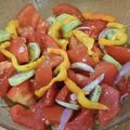 Athina's cooksnap of when they made Ντοματοσαλάτα.