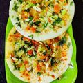 Priya Mulchandani का कुकस्नैप जब उन्होंने सूजी के उत्तपम (sooji ke uttapam recipe in Hindi) बनाया था।
