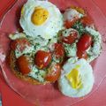 El cooksnap de roberto cuando hizo Torres de calabaza caprese.