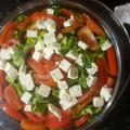 El cooksnap de Bryan Mendieta cuando hizo Ensalada mixta acompañamiento para pavo.