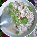 Cooksnap của Thu Mèo khi họ làm theo món Canh mướp nấu lạc