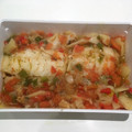 El cooksnap de Silvia cuando hizo Bacalao al horno.