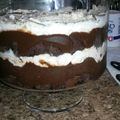 Jessie 's cooksnap of when they made Peanut butter chocolate trifle.