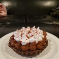 El cooksnap de Candelaria Carbogniani cuando hizo Mini torta brownie.