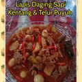 Cooksnap dari Ludfiyanti untuk resep Lapis Daging Sapi, Kentang & Telur Puyuh
