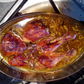 El cooksnap de fuerzamotriz cuando hizo Pollo al horno con naranjas y cerveza.