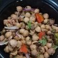 Farhana Talib's cooksnap of when they made Aloo Cholay.