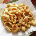 il irharuka quando ha preparato Cuoppo di mare light - frittura di pesce napoletana in friggitrice ad aria