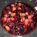 El cooksnap de Riss Poblete cuando hizo Cheesecake de frutillas.