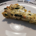 El cooksnap de Romina Magdalena Pérez cuando hizo Quiche de pollo con espinacas y verduras salteadas.