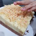 Cooksnap dari Aghathis Candra untuk resep Bolu Lapis Taro Kukus