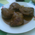 El cooksnap de Pilarica cuando hizo Carrilleras en salsa de brandy.