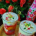 Suchitra S(Radhika S)'s cooksnap of when they made Falooda Chia seeds Custard Pudding.