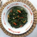 Cooksnap dari Meieka untuk resep Tumis daun singkong saos tiram