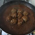El cooksnap de Maria Rut Rodriguez cuando hizo Albóndigas de carne con salsa (sin freír).