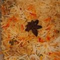Areeba Muhammed's cooksnap of when they made Chicken biryani.