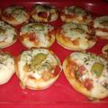 El cooksnap de Erika Vallejo cuando hizo Pizzetas caseras.