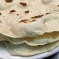 Luciano's cooksnap of when they made Homemade Flour Tortillas.