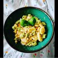 Christina Hoos's cooksnap of when they made Gnocchi mit Basilikumpesto.