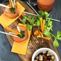 El cooksnap de Paola Catalano cuando hizo Gazpacho andaluz con robot Mambo Cecotec.