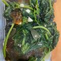 黃詩倩 的 皮蛋炒地瓜葉 cooksnap