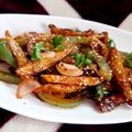 Puja Singh का कुकस्नैप जब उन्होंने हनी चिल्ली पोटैटो honey chilli potato recepie in hindi) बनाया था।