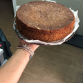 El cooksnap de Lourdes cuando hizo Tarta de calabaza, nueces y pasas. (Thermomix).