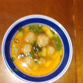 El cooksnap de Gildardo Castillo cuando hizo Albóndigas en caldo.