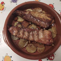 El cooksnap de Ampi Cocinitas cuando hizo Costillas de cerdo asadas con miel.