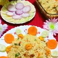 Sonali Banerjee's cooksnap of when they made ফ্রাইড রাইস (fried rice recipe in Bengali).