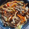 El cooksnap de María Alicia cuando hizo Wok de verduras con carne de res.