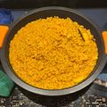 El cooksnap de Maria Jose Portela cuando hizo Fideuá de calamares y langostinos (en Thermomix).