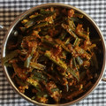 Dr. Pushpa Dixit's cooksnap of when they made Bhindi Fry.