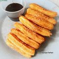 Cooksnap dari Nyonya Farhan untuk resep Churros no mixer
