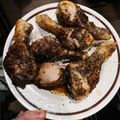 Szilvi777 Cooksnap-ja, amikor elkészítette a(z) Majoránnás csirkecombok receptet.