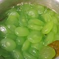 Cooksnap dari Nurie Nuryati untuk resep 🍒Manisan kolang kaling Dengan sirup marjan coco pandan 🍒