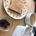 El cooksnap de jmdkas cuando hizo Desayuno saludable: tostadas de arándanos.