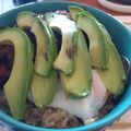 El cooksnap de Dany Torres cuando hizo Tazón de Porotos Negros en su Salsa con Arroz Integral.