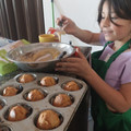 El cooksnap de Clementina Muñiz cuando hizo Muffins Marmolados facilísimos.