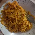 صورة من shahd zaaman، شاركها بعد تجربة وصفة سباغيتي بالجبنه كريمي 🤩