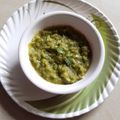 Harsha Solanki का कुकस्नैप जब उन्होंने धनिया पुदीना और कच्चे आम की चटनी (dhaniya pudina aur kachhe aam ki chutney recipe in hindi) बनाया था।